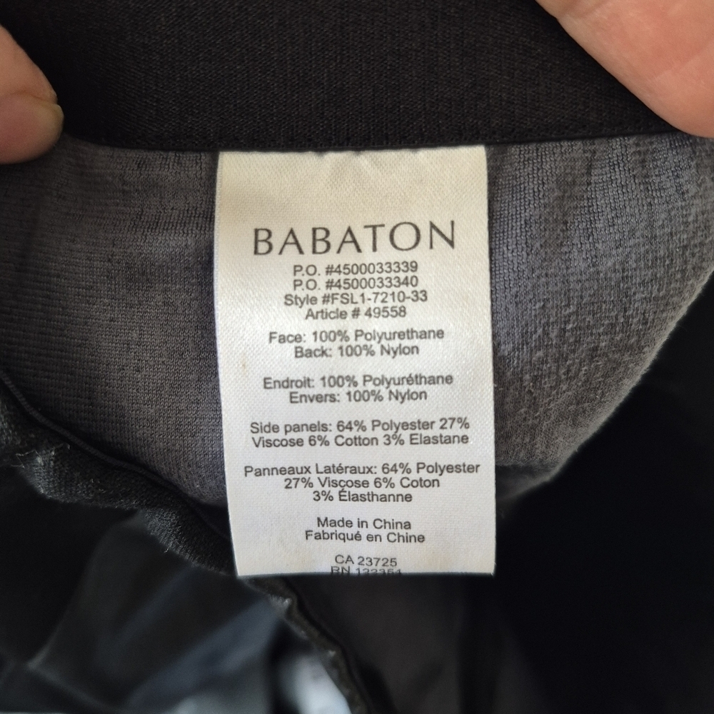 Babaton Aritzia Women's Contemporary Edgy Black Vegan Leather Skirt Size 2 - Picture 4 of 5